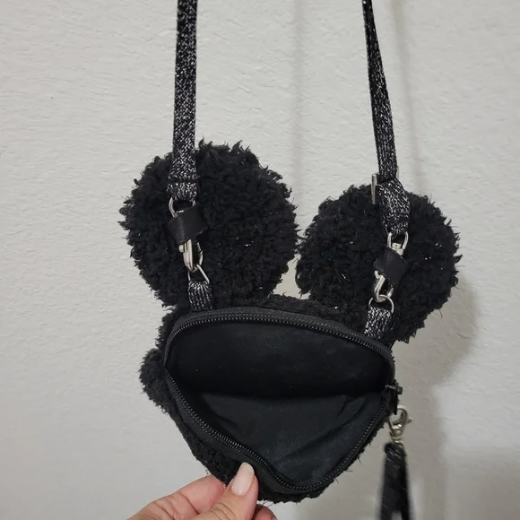 Disney Mickey Plush Crossbody And Wristlet - Picture 2 of 3